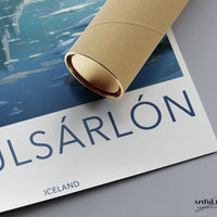 Jökulsárlón Poster - Iceland Wall Art