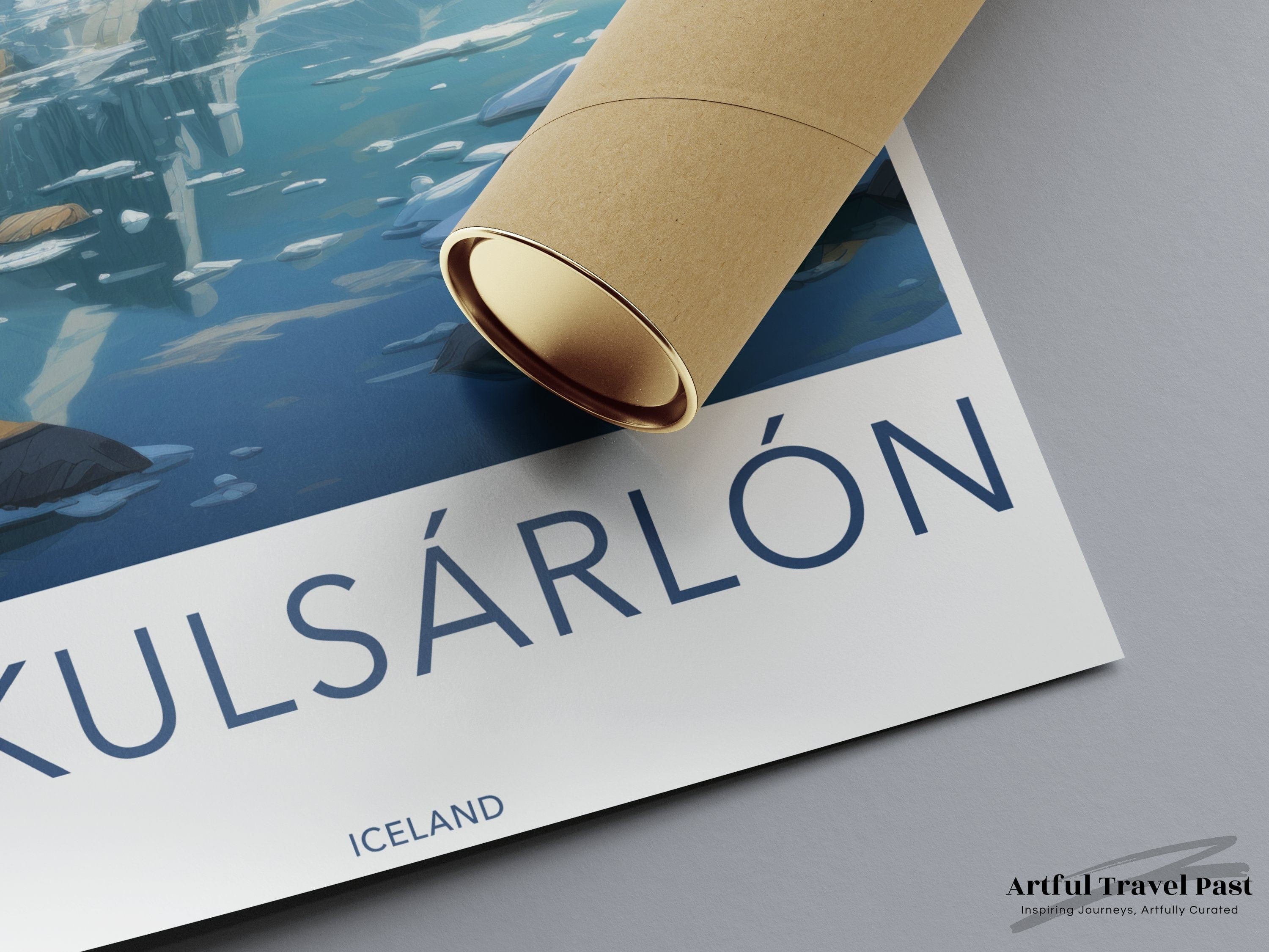 Jökulsárlón Poster - Iceland Wall Art