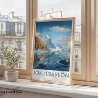 Jökulsárlón Poster - Iceland Wall Art
