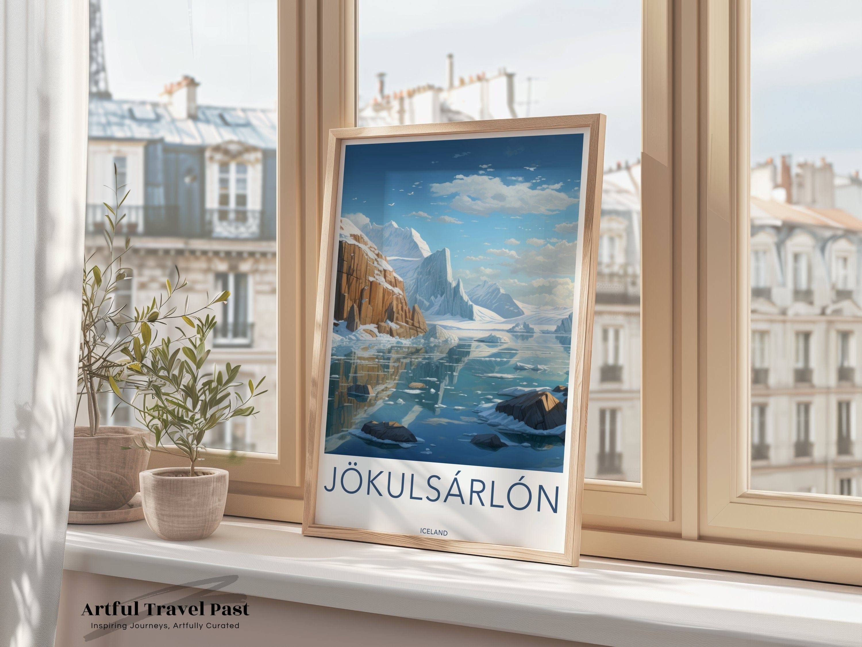 Jökulsárlón Poster - Iceland Wall Art