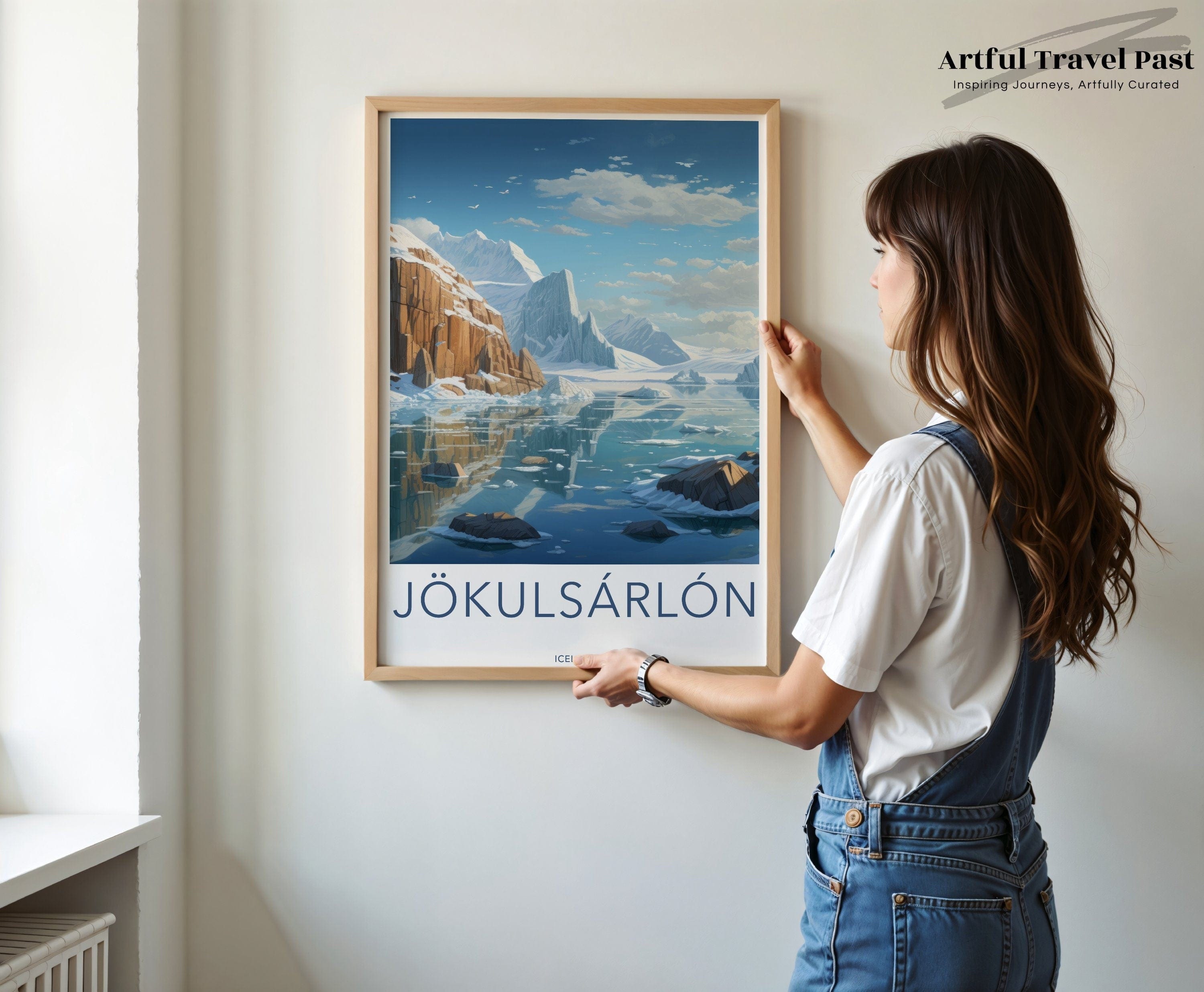 Jökulsárlón Poster - Iceland Wall Art