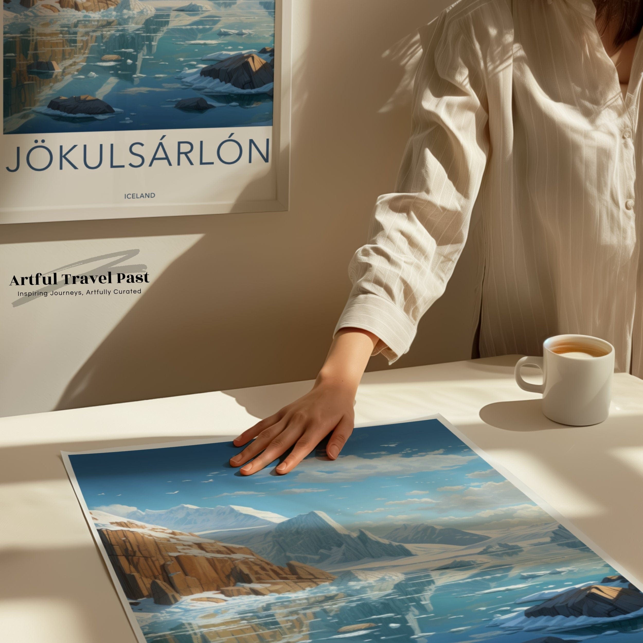 Jökulsárlón Poster - Iceland Wall Art