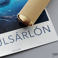 Jökulsárlón Poster - Iceland Wall Art
