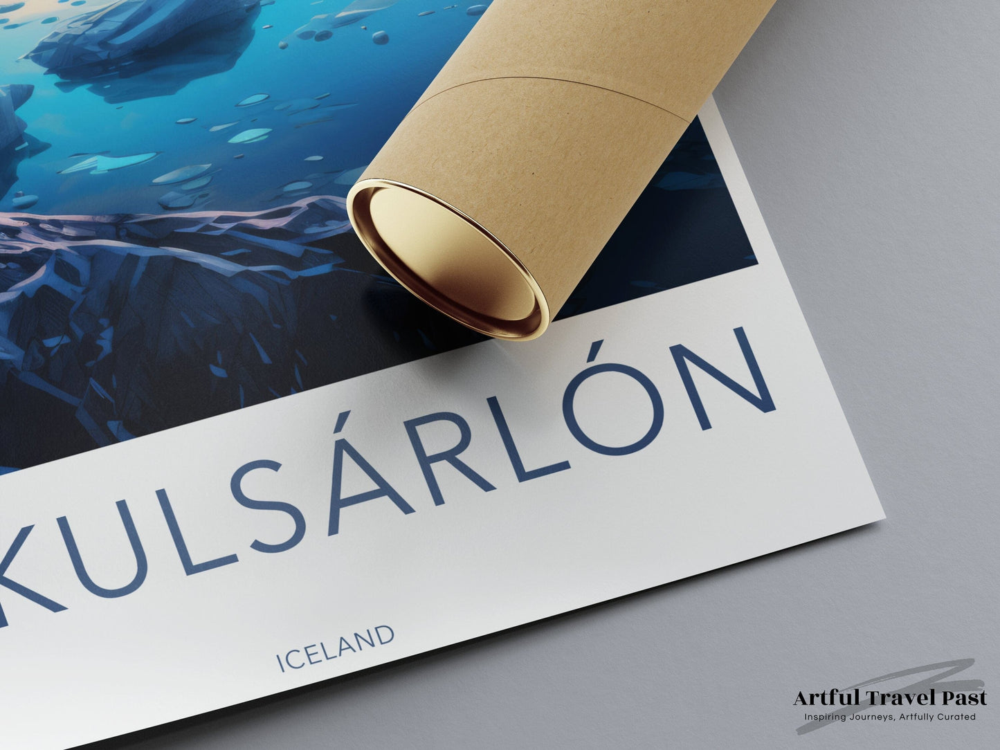 Jökulsárlón Poster - Iceland Wall Art