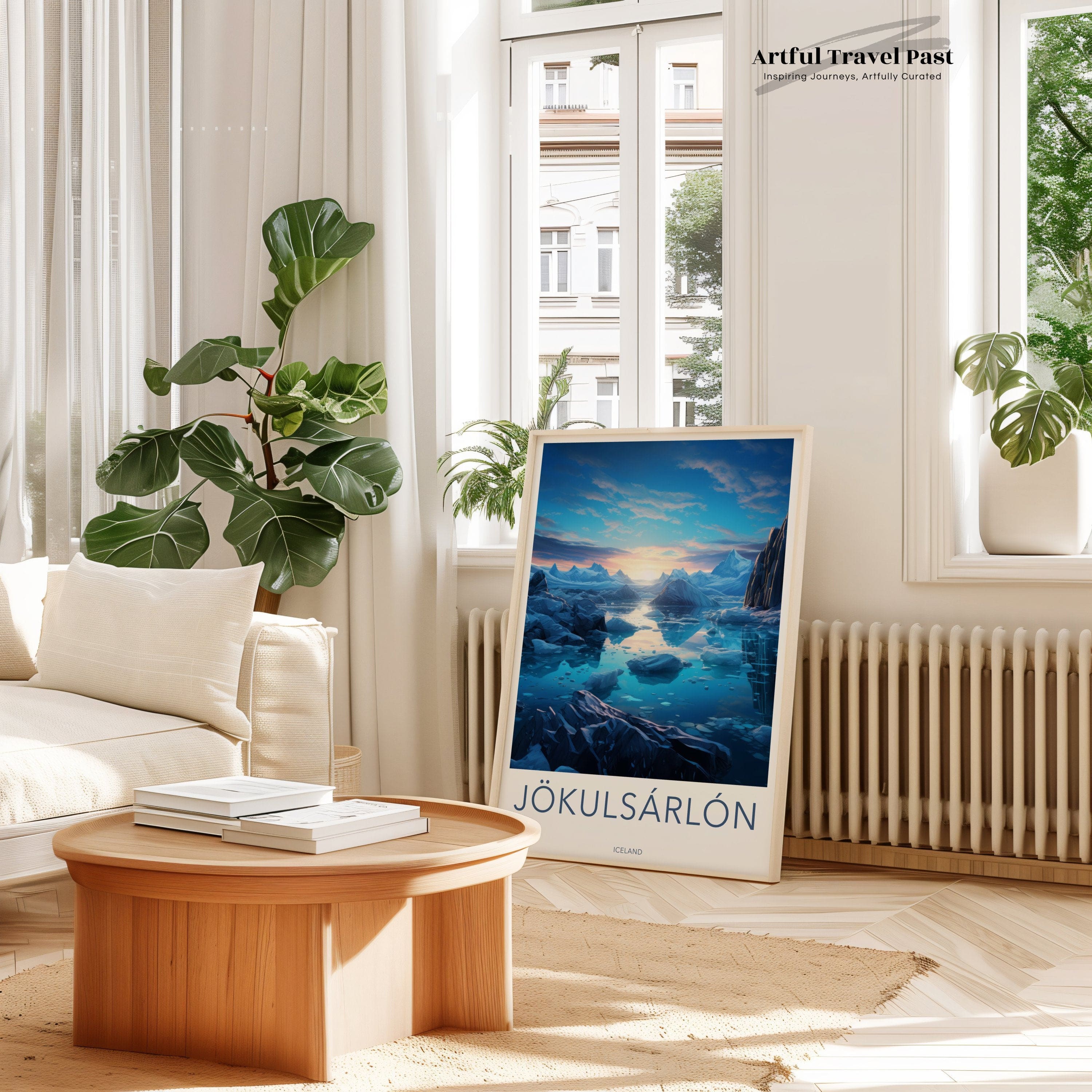 Jökulsárlón Poster - Iceland Wall Art