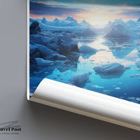 Jökulsárlón Poster - Iceland Wall Art