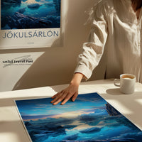 Jökulsárlón Poster - Iceland Wall Art