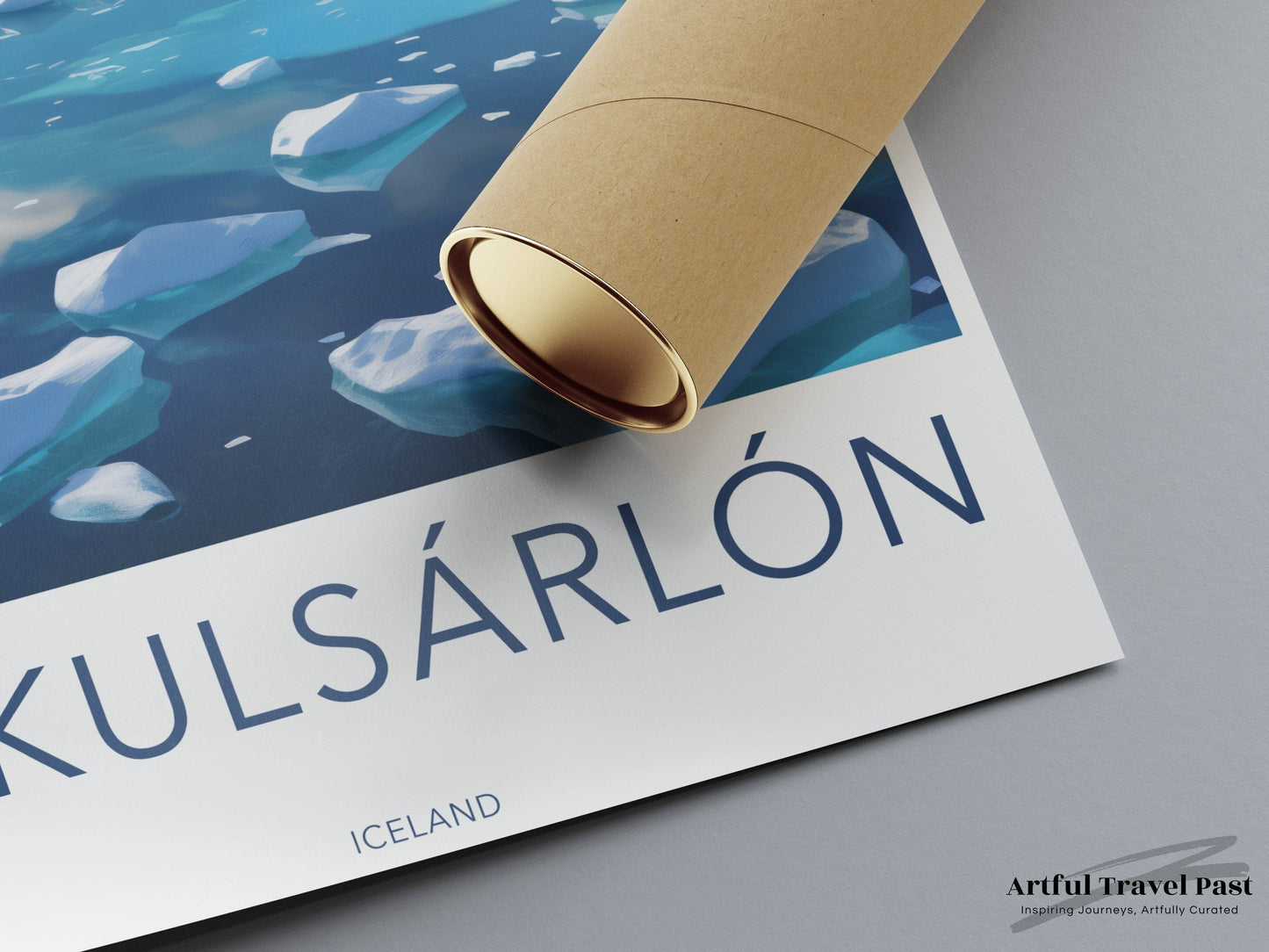 Jökulsárlón Poster | Vatnajökull Wall Art