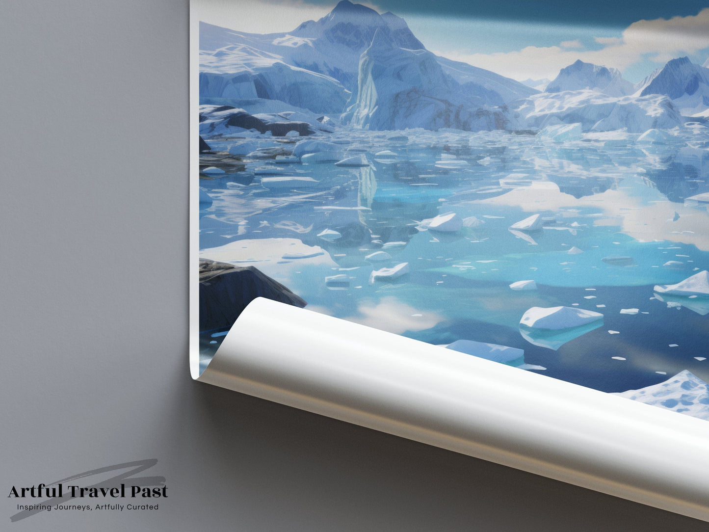 Jökulsárlón Poster | Vatnajökull Wall Art