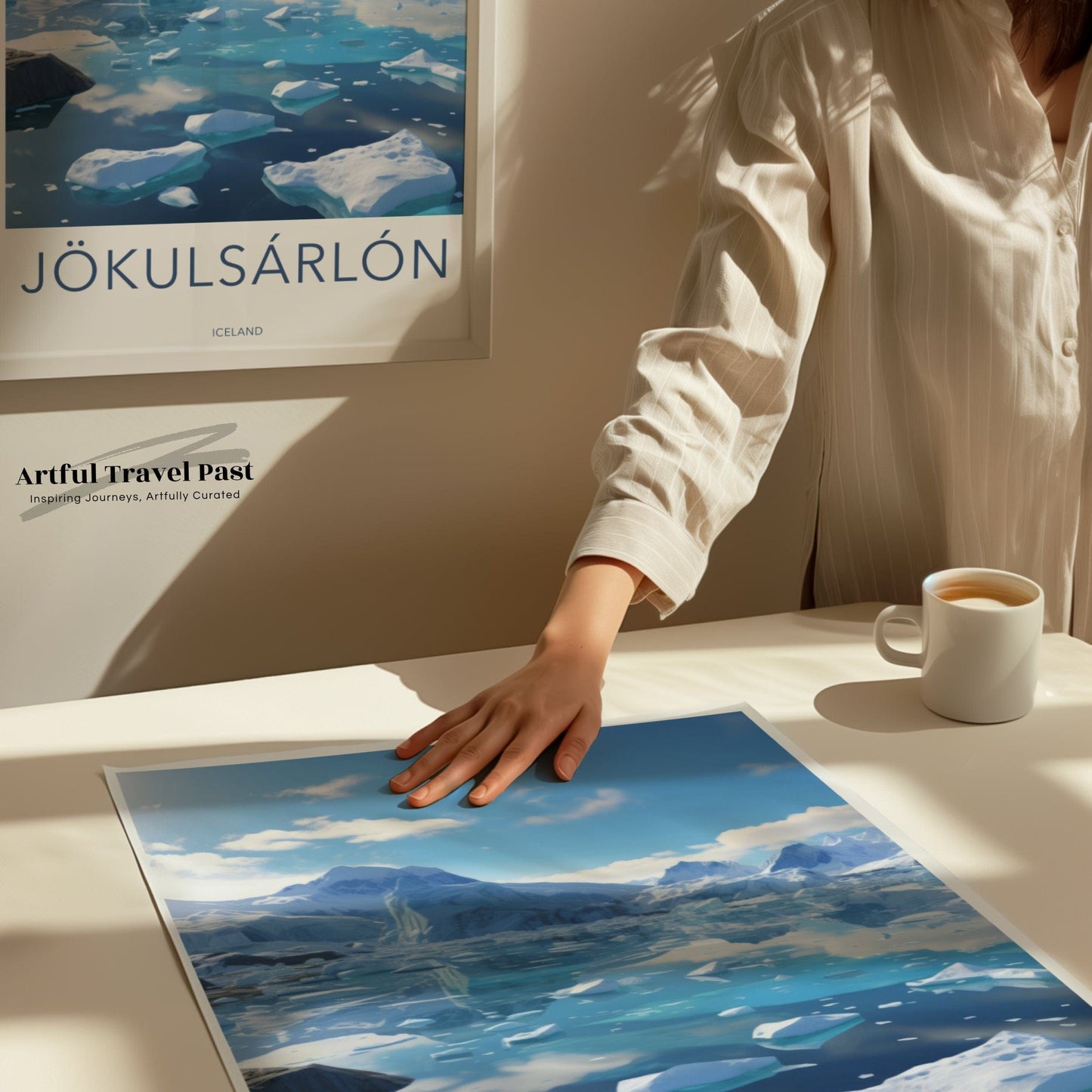 Jökulsárlón Poster | Vatnajökull Wall Art