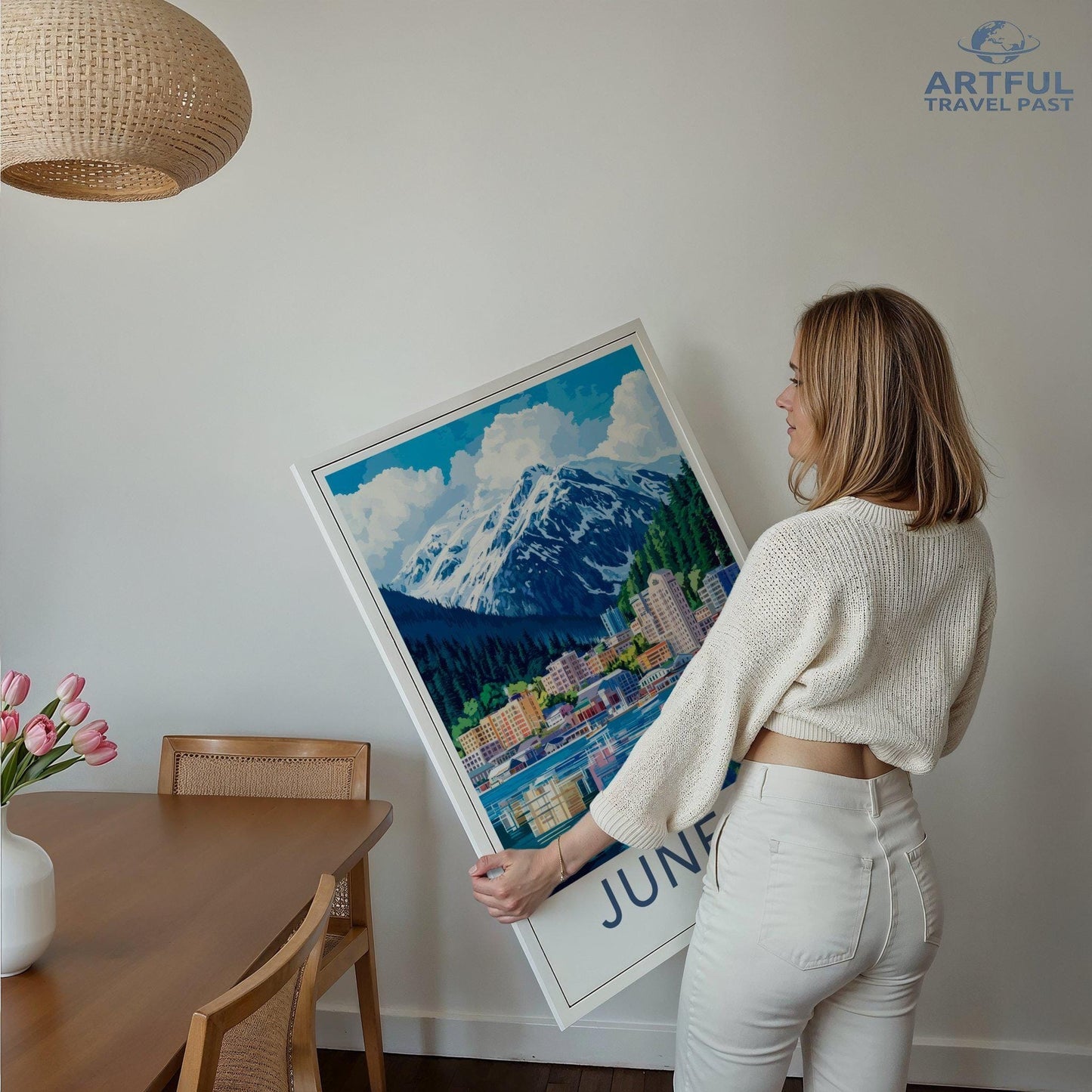 Juneau Poster - Alaska Wall Art