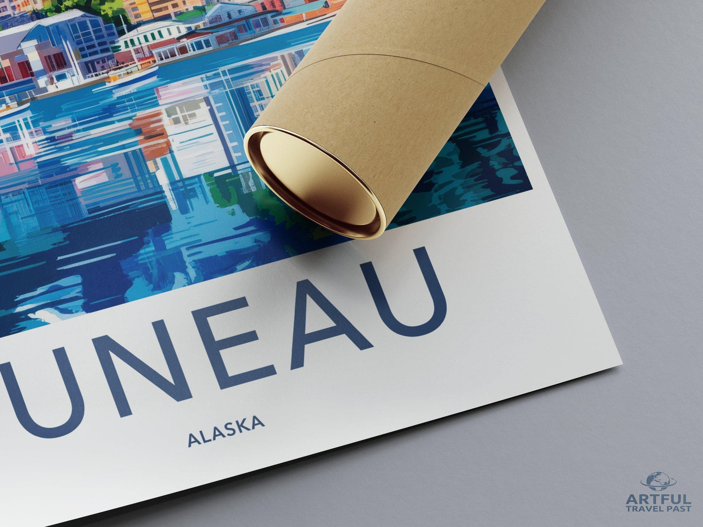 Juneau Poster - Alaska Wall Art