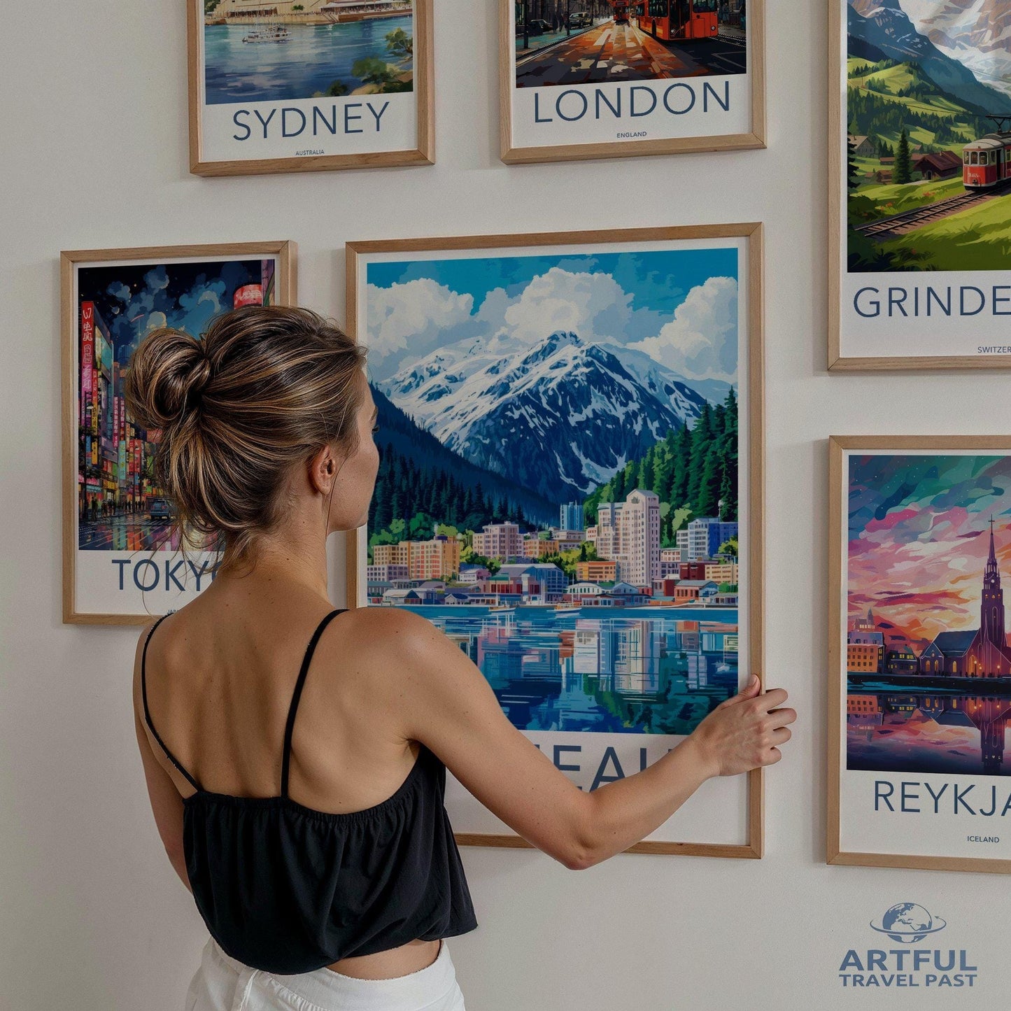 Juneau Poster - Alaska Wall Art