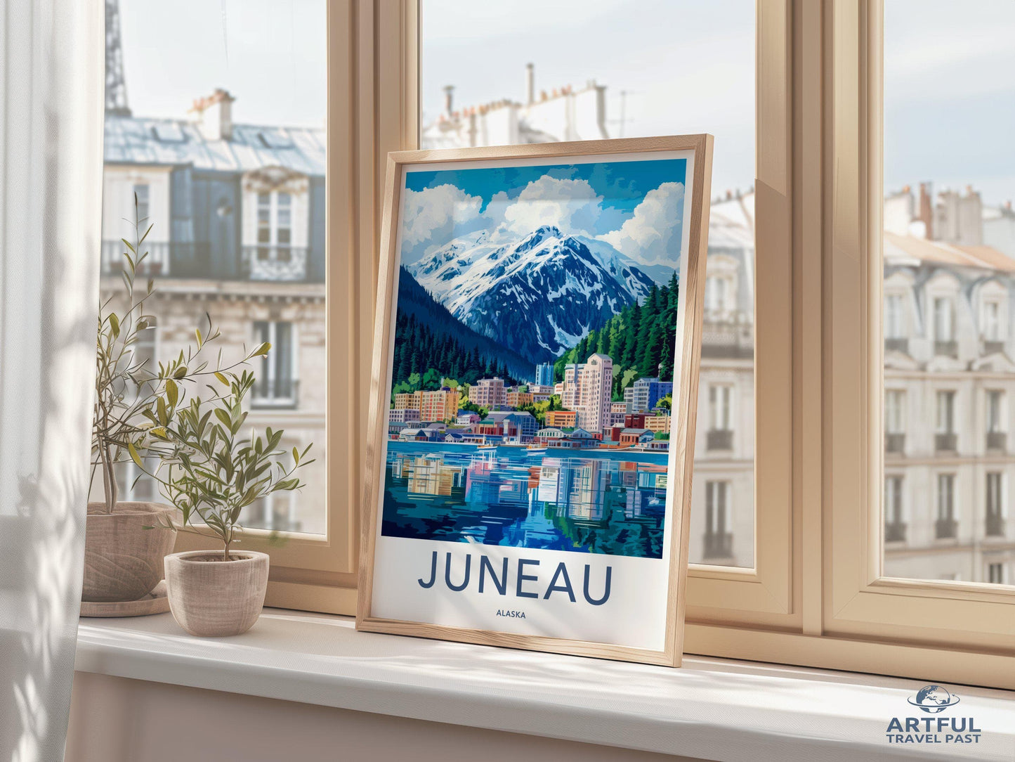 Juneau Poster - Alaska Wall Art