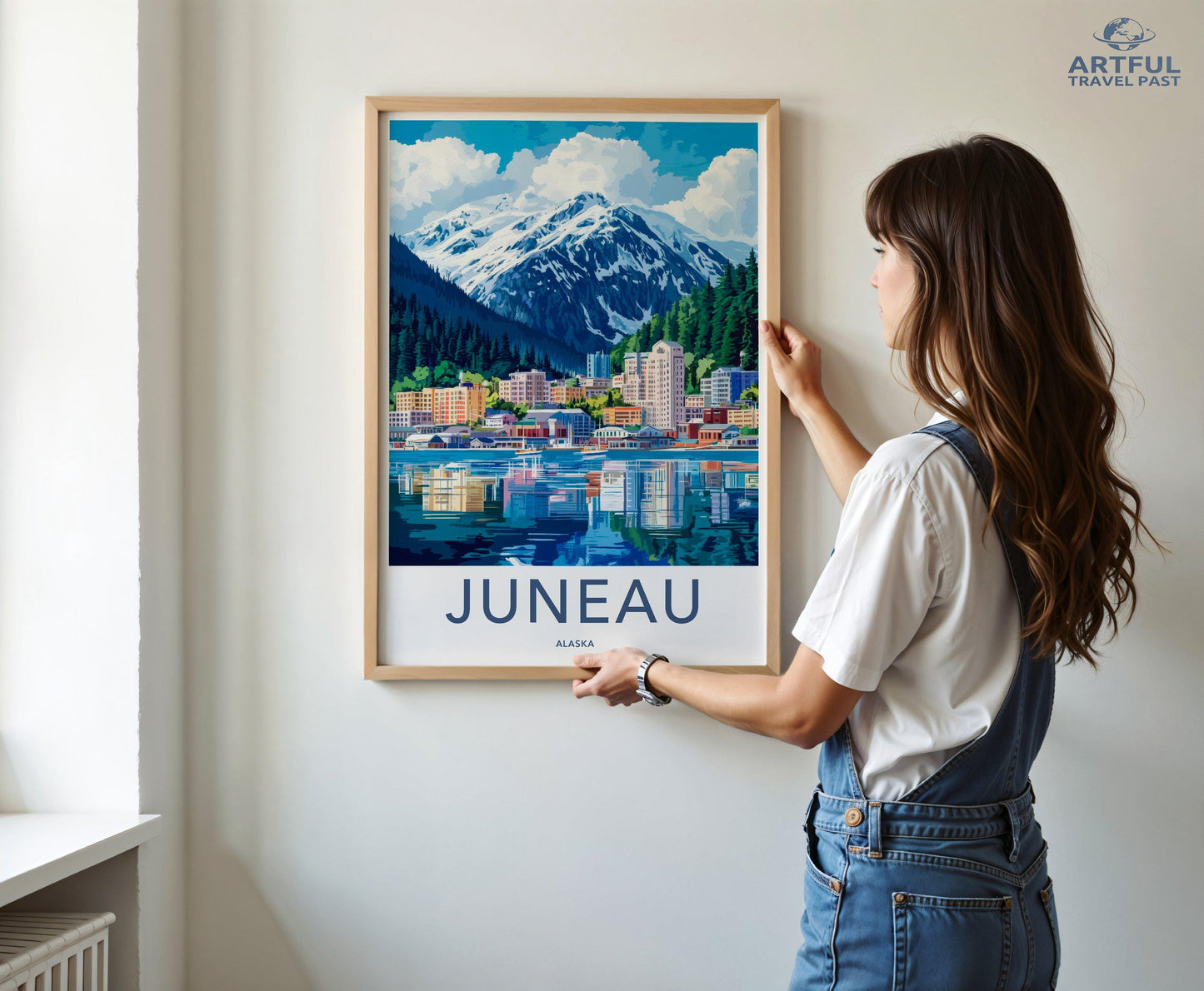Juneau Poster - Alaska Wall Art
