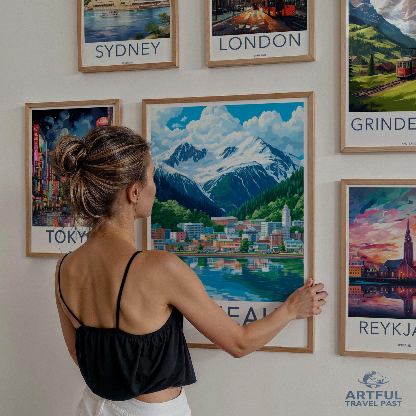 Juneau Poster - Alaska Wall Art