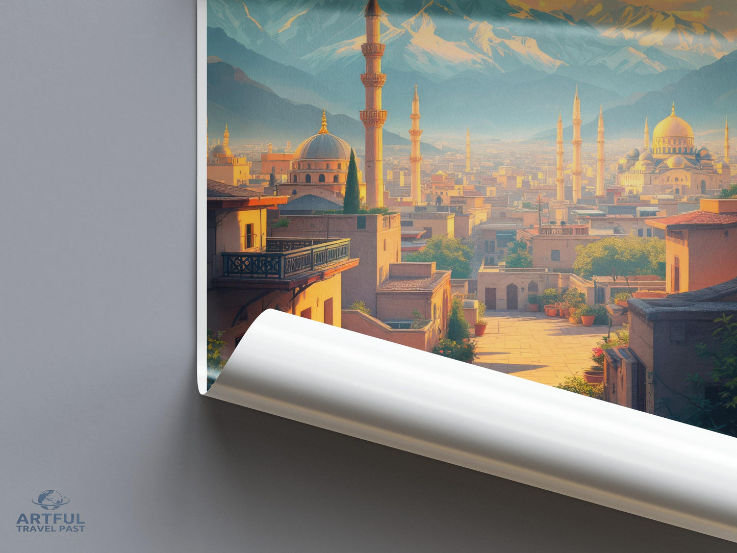 Kabul Poster - Afghanistan Wall Art