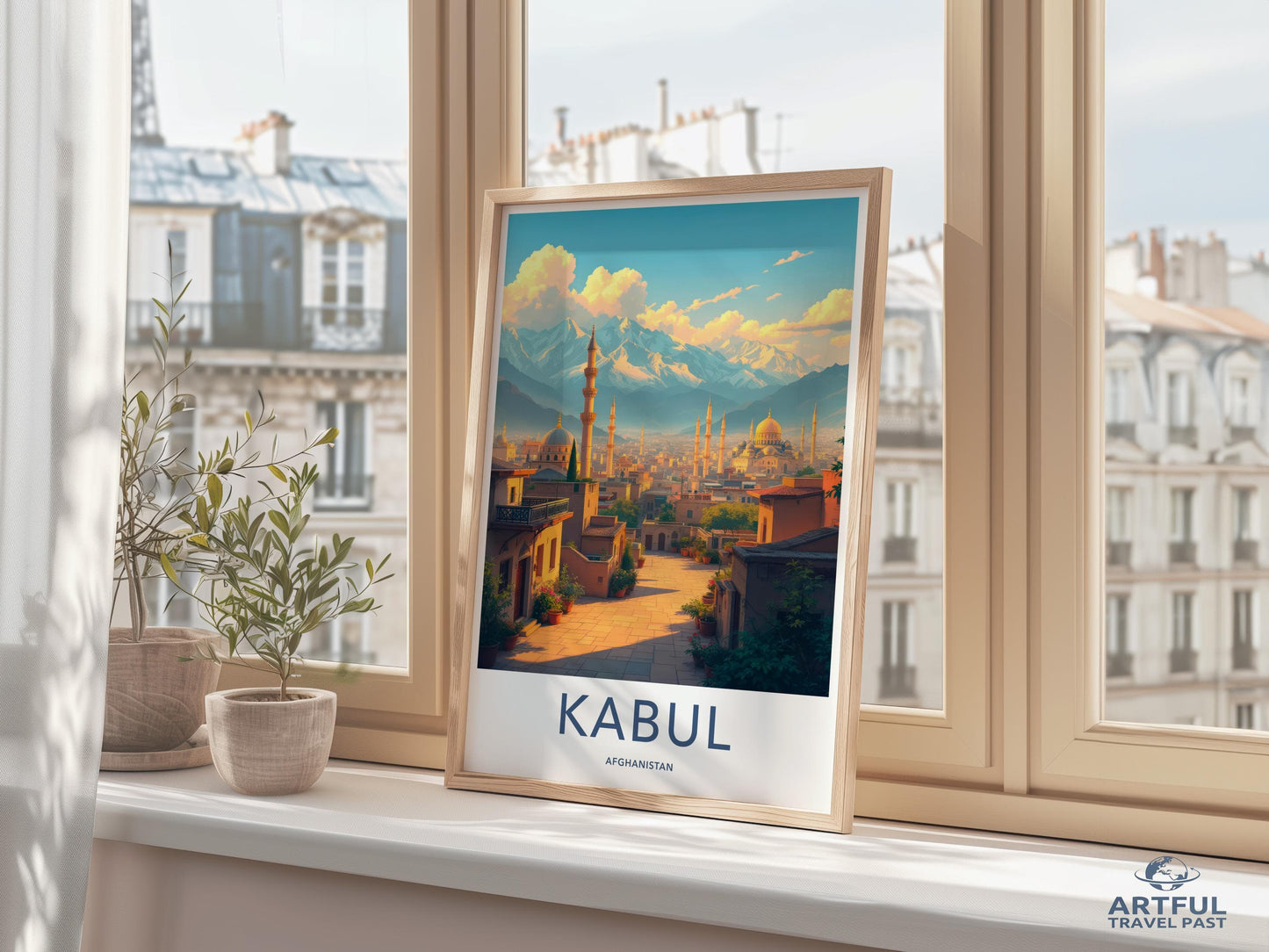 Kabul Poster - Afghanistan Wall Art