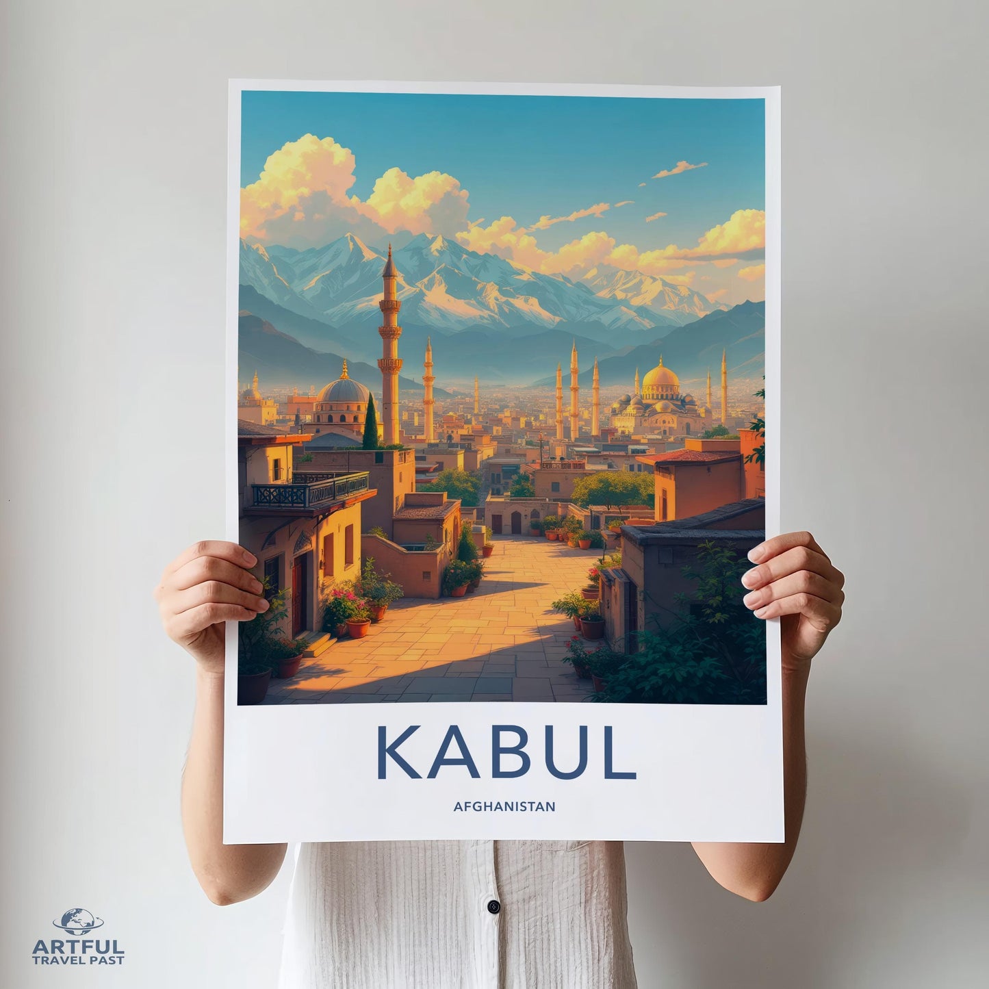 Kabul Poster - Afghanistan Wall Art