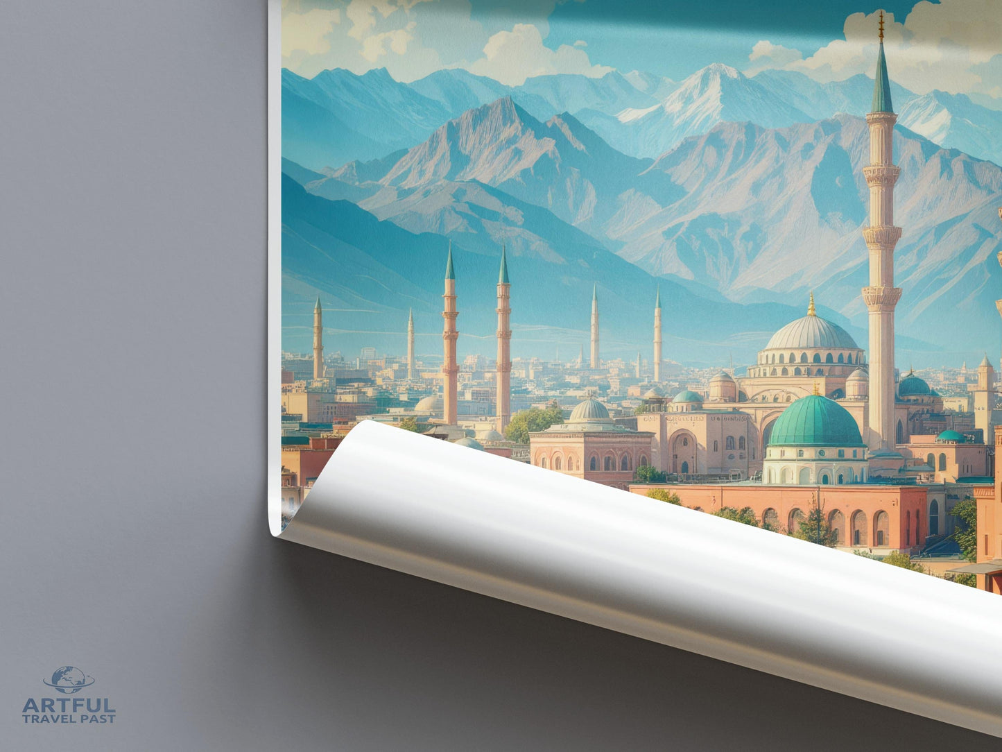 Kabul Poster - Afghanistan Wall Art