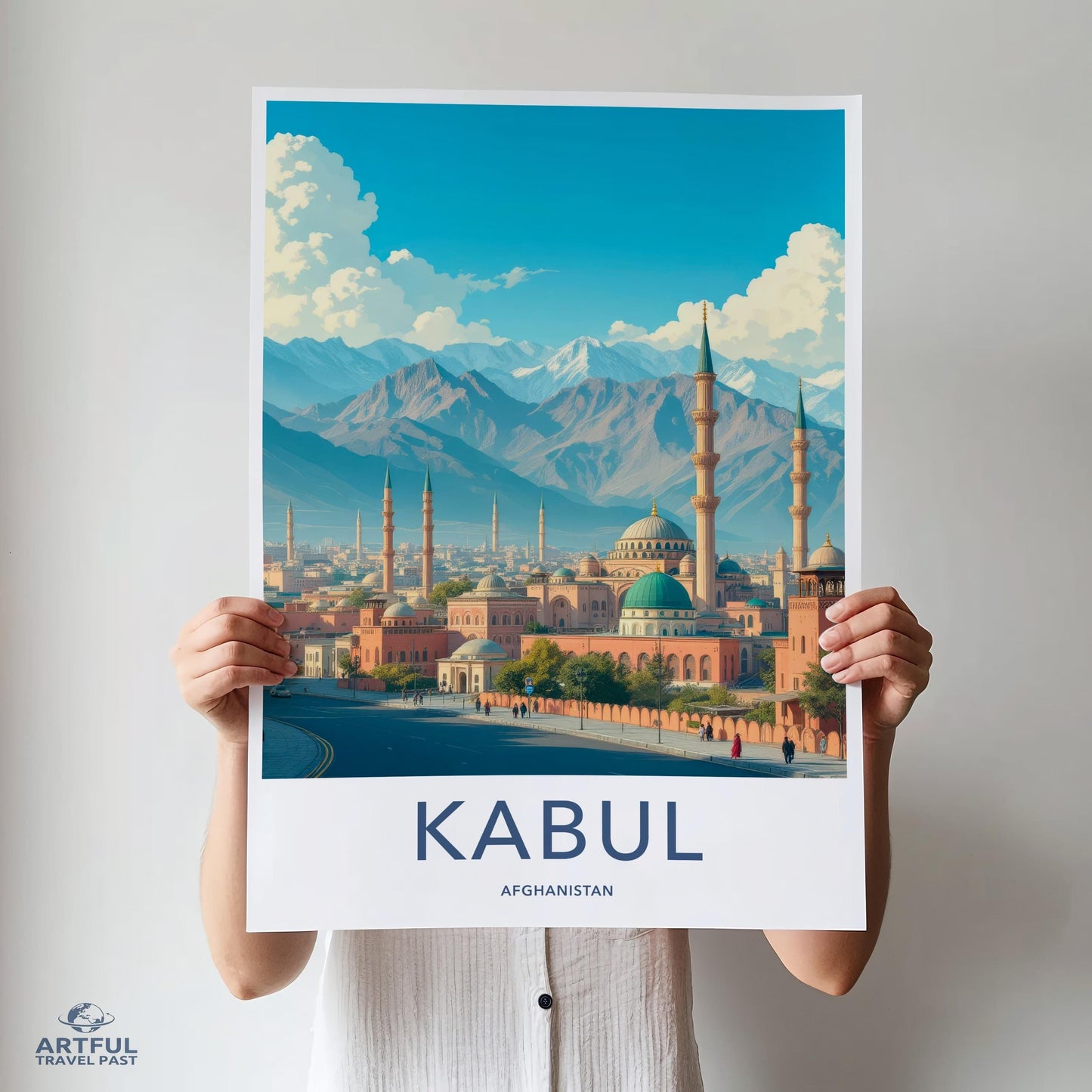 Kabul Poster - Afghanistan Wall Art