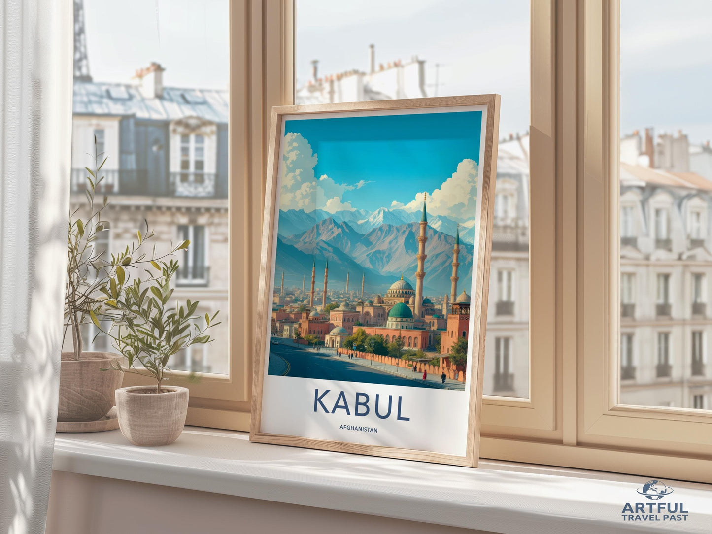 Kabul Poster - Afghanistan Wall Art