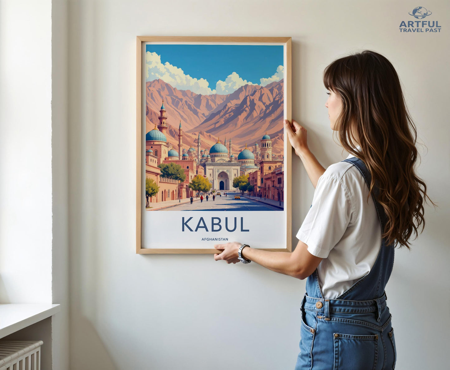 Kabul Poster - Afghanistan Wall Art