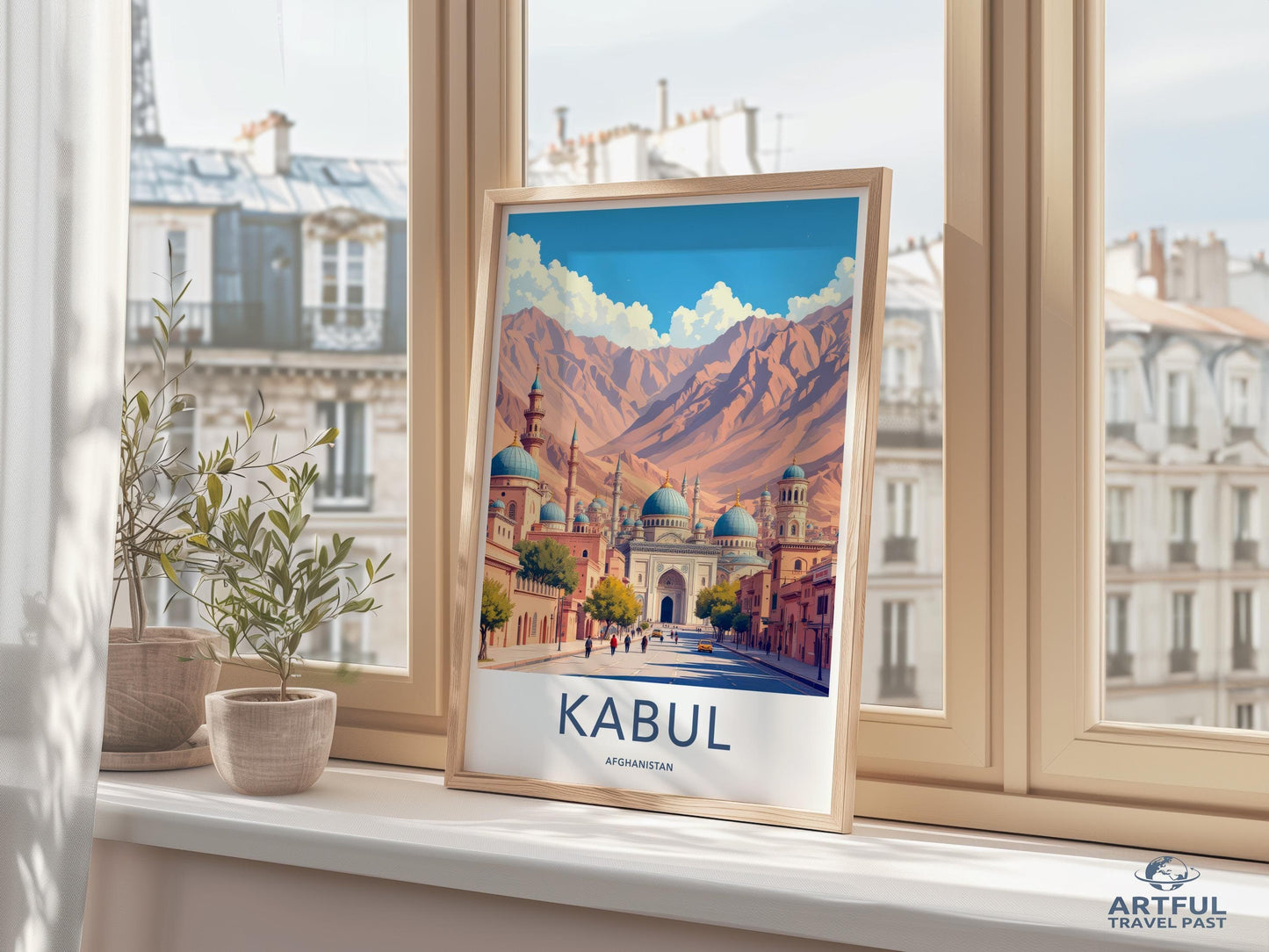 Kabul Poster - Afghanistan Wall Art