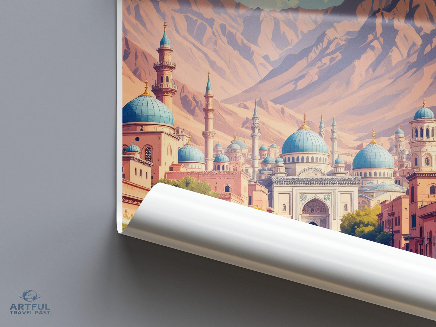 Kabul Poster - Afghanistan Wall Art