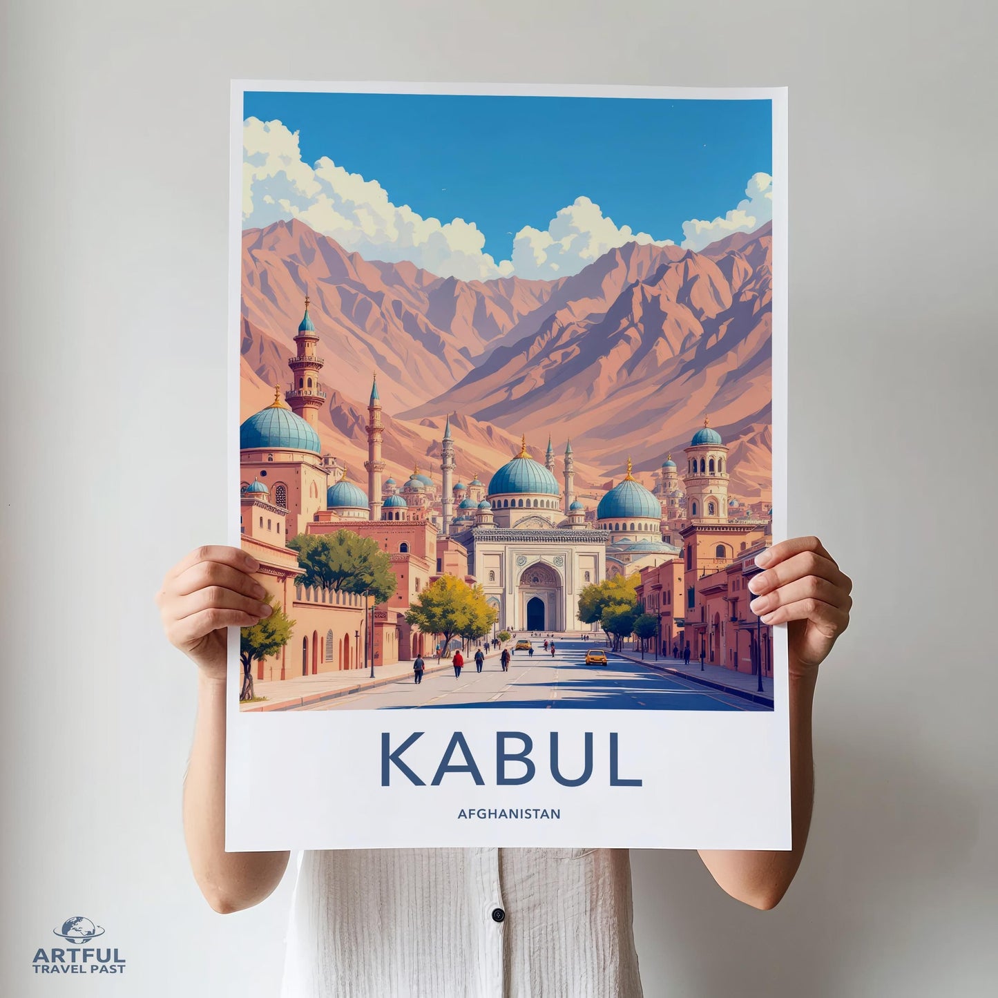 Kabul Poster - Afghanistan Wall Art