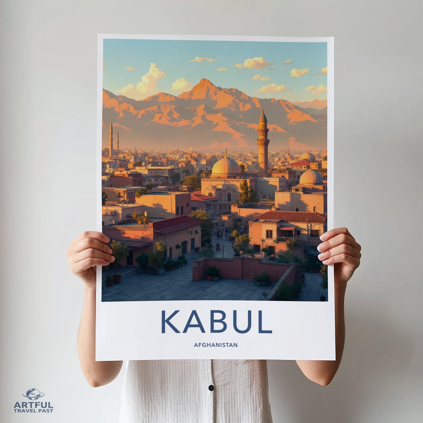 Kabul Poster - Afghanistan Wall Art