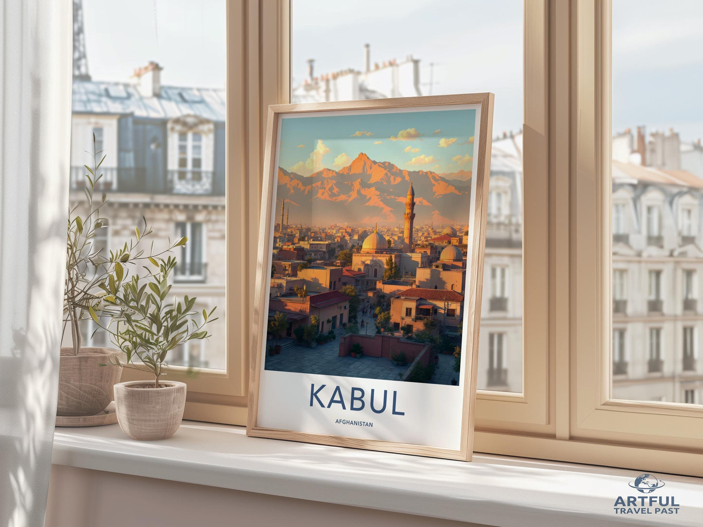 Kabul Poster - Afghanistan Wall Art