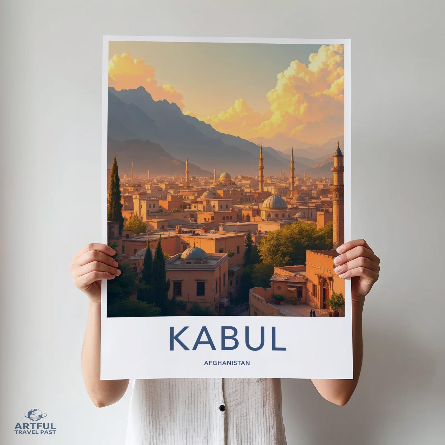 Kabul Poster - Afghanistan Wall Art
