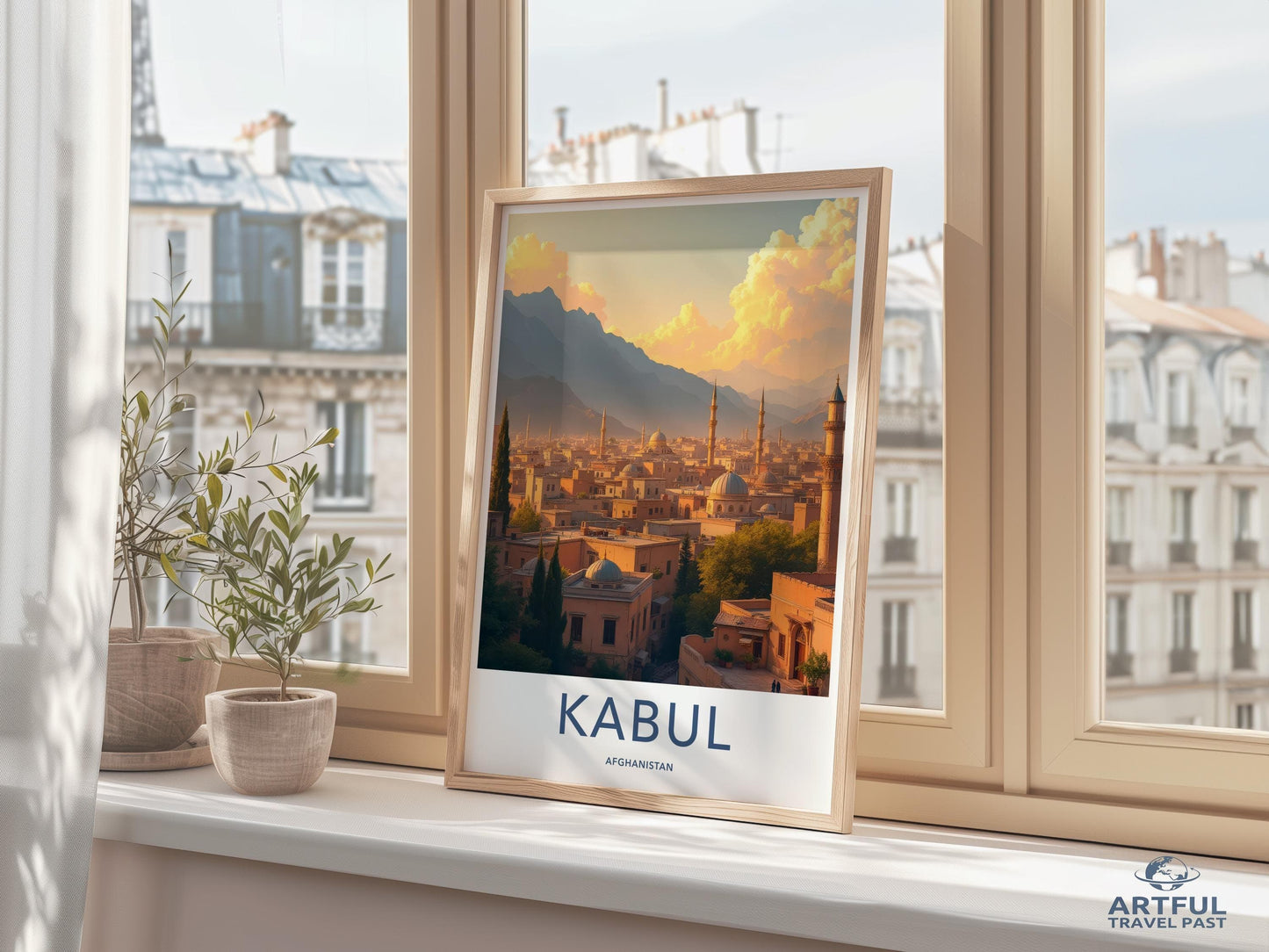 Kabul Poster - Afghanistan Wall Art