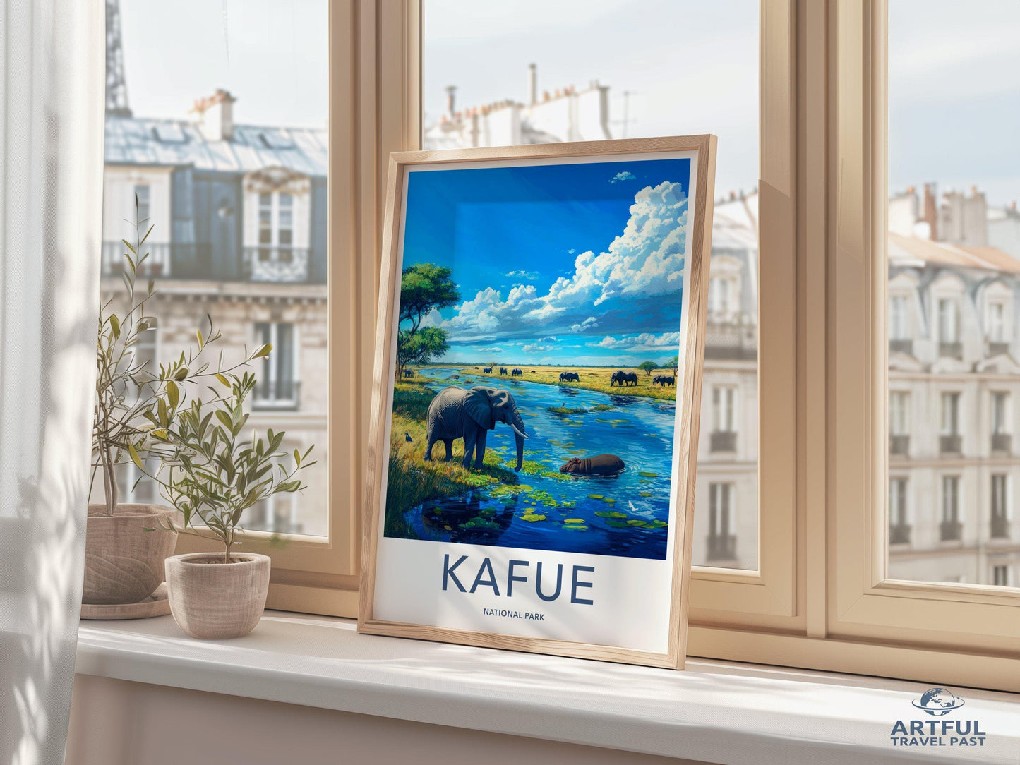 Kafue National Park Poster