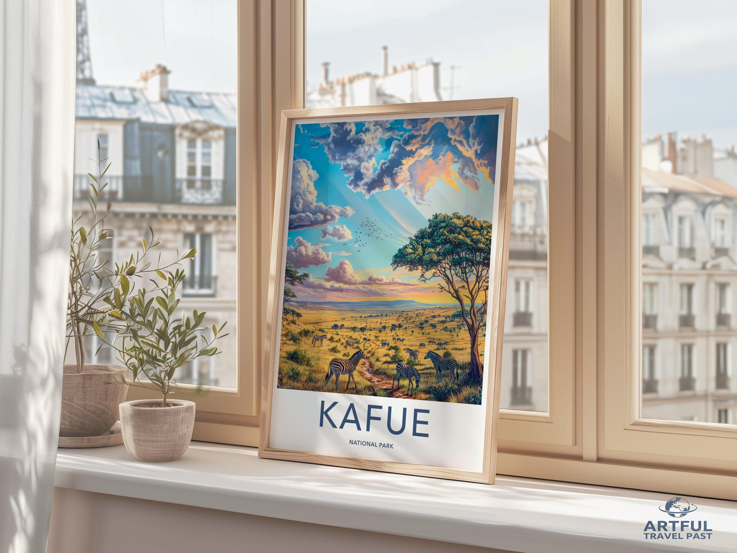 Kafue National Park Poster