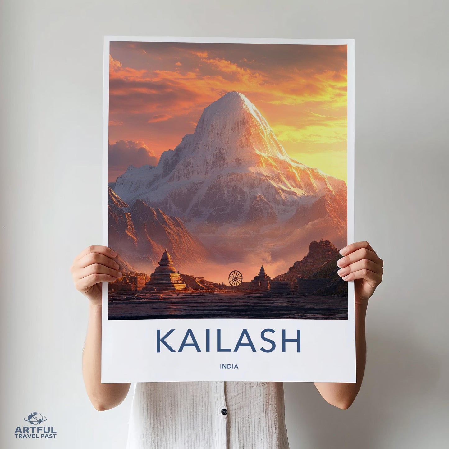 Kailash Poster - India Wall Art
