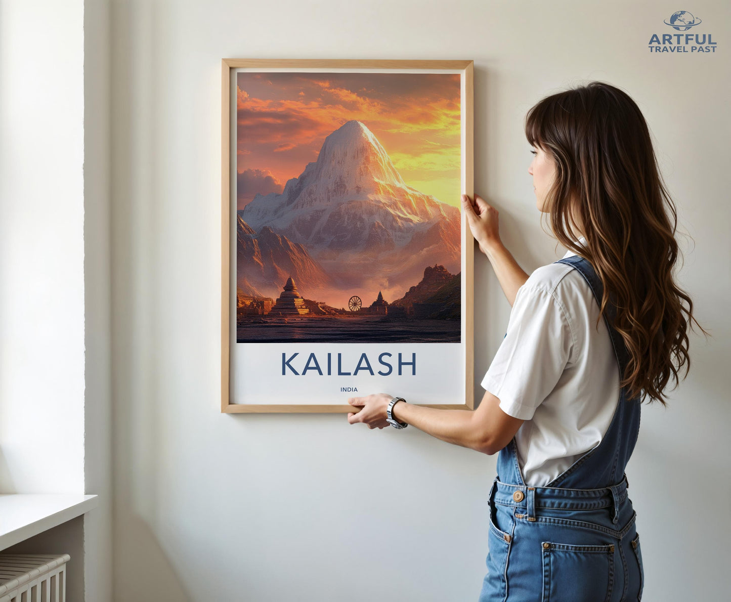 Kailash Poster - India Wall Art