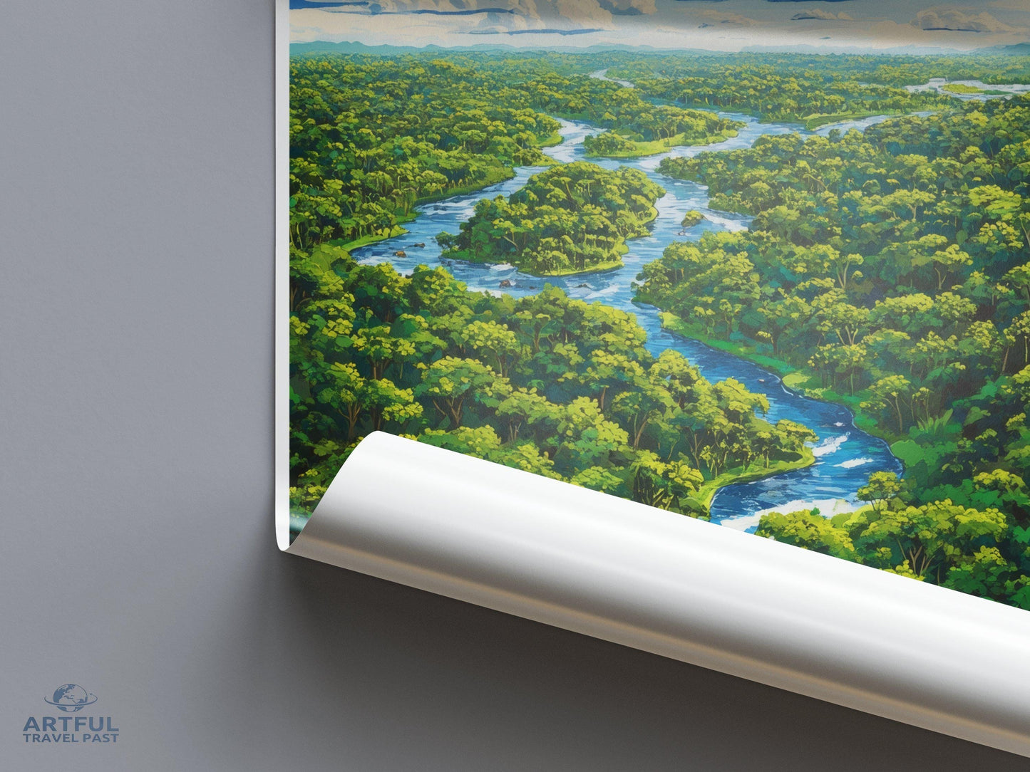 Kakamega Poster | Kenya Wall Art | Africa Nature Decor