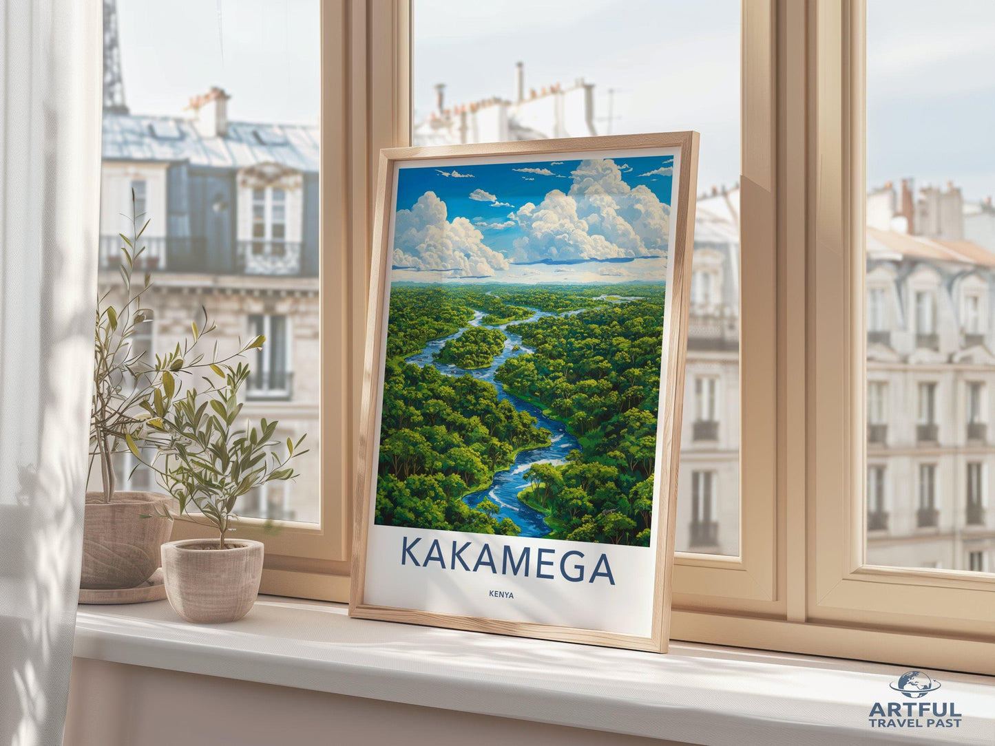 Kakamega Poster | Kenya Wall Art | Africa Nature Decor