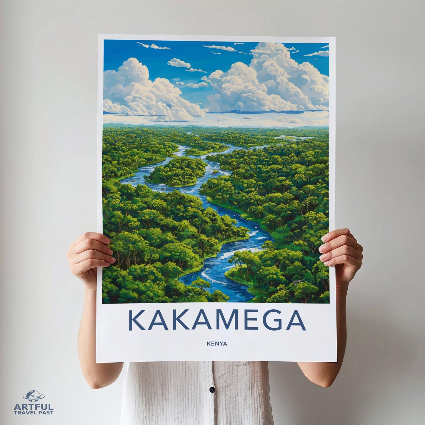Kakamega Poster | Kenya Wall Art | Africa Nature Decor