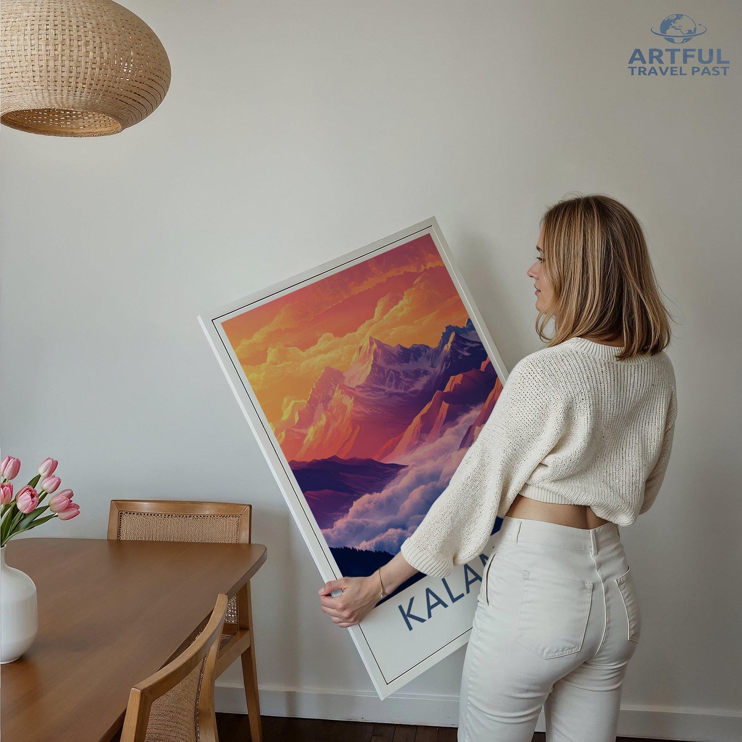 Kalanka Mountain Poster | India Wall Art | Bharat Art