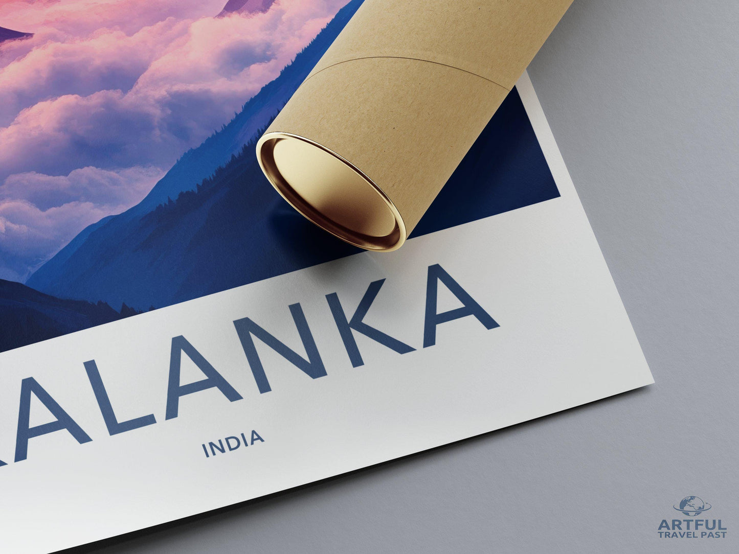 Kalanka Mountain Poster | India Wall Art | Bharat Art