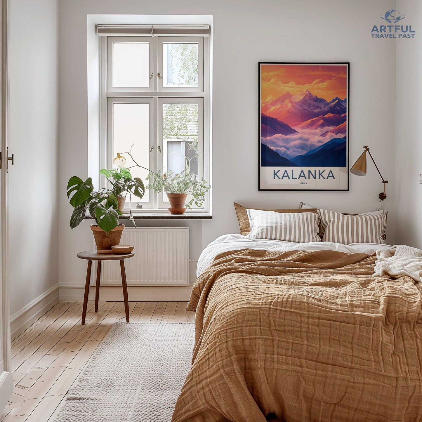 Kalanka Mountain Poster | India Wall Art | Bharat Art