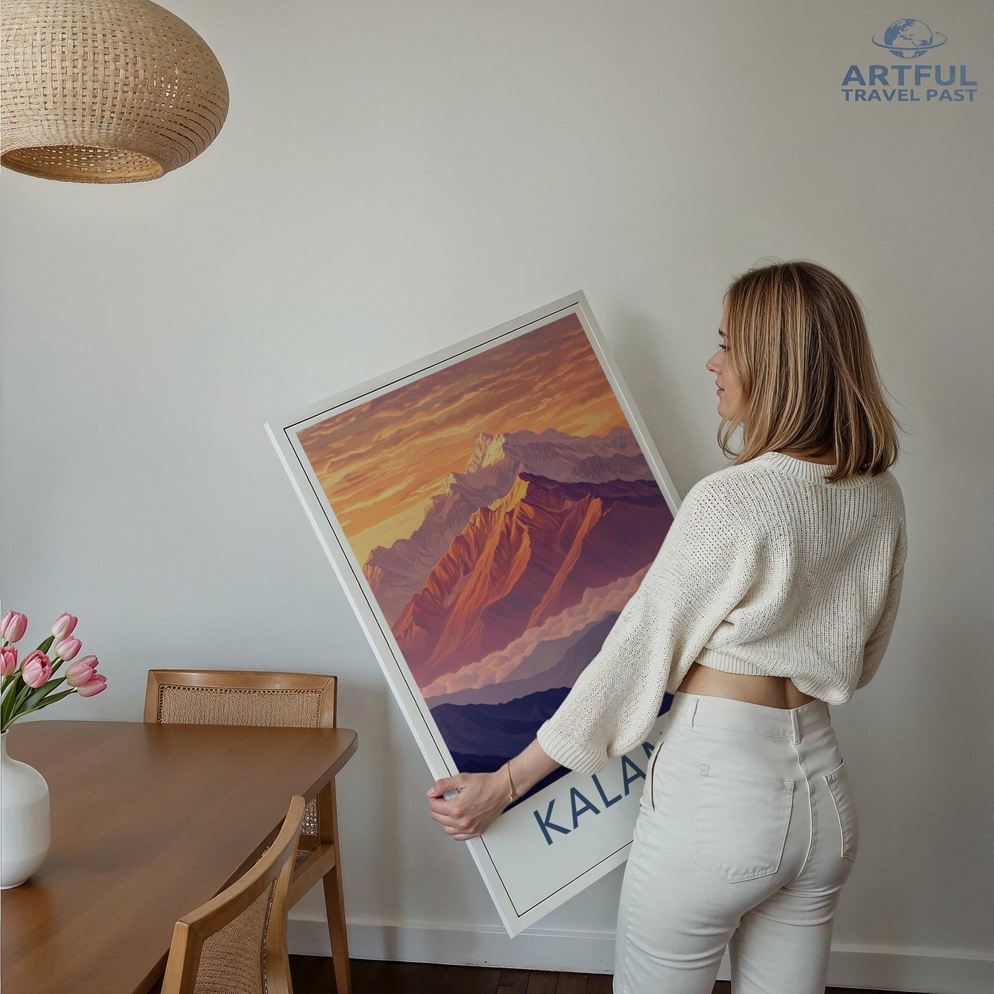 Kalanka Mountain Poster | India Wall Art | Nature Decor