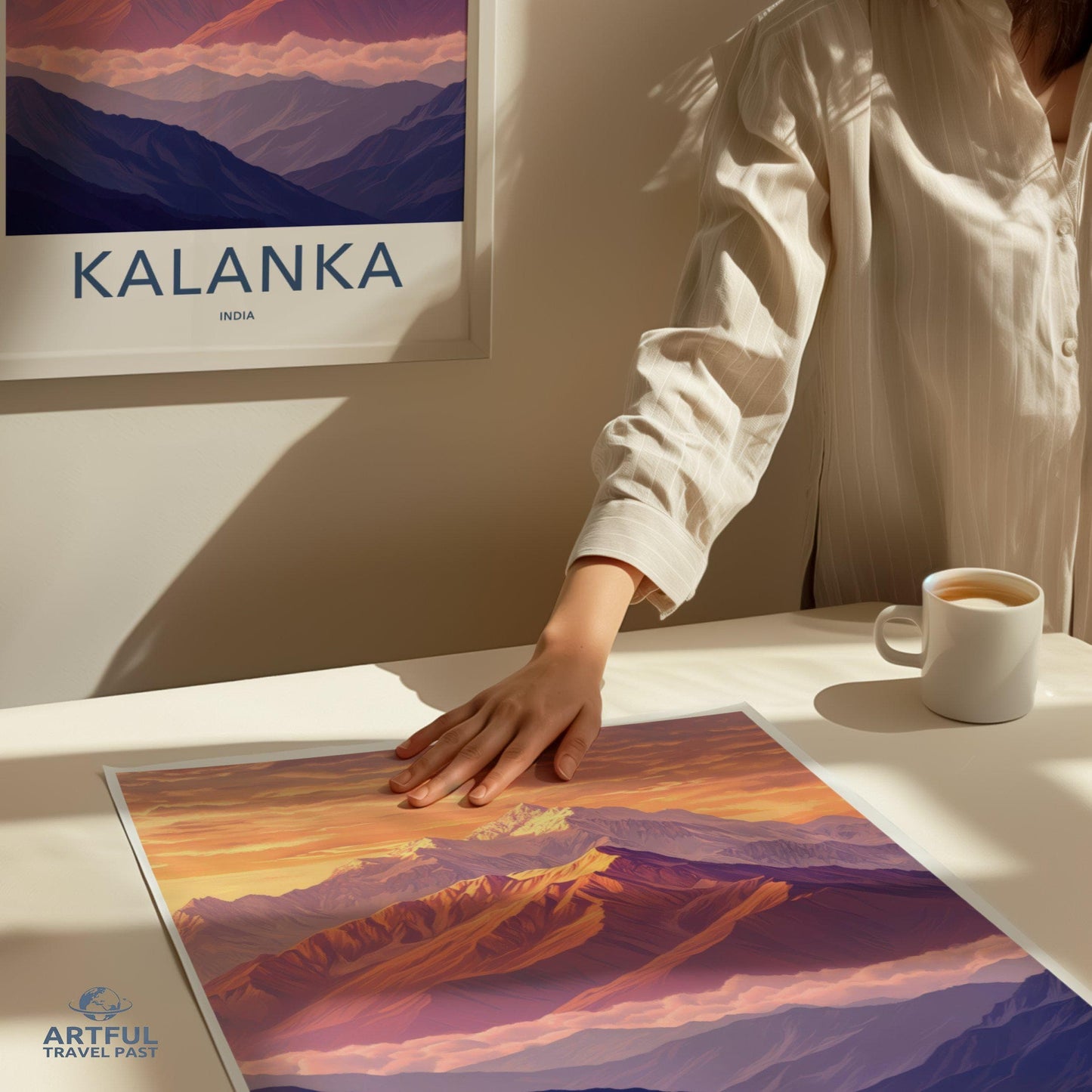 Kalanka Mountain Poster | India Wall Art | Nature Decor