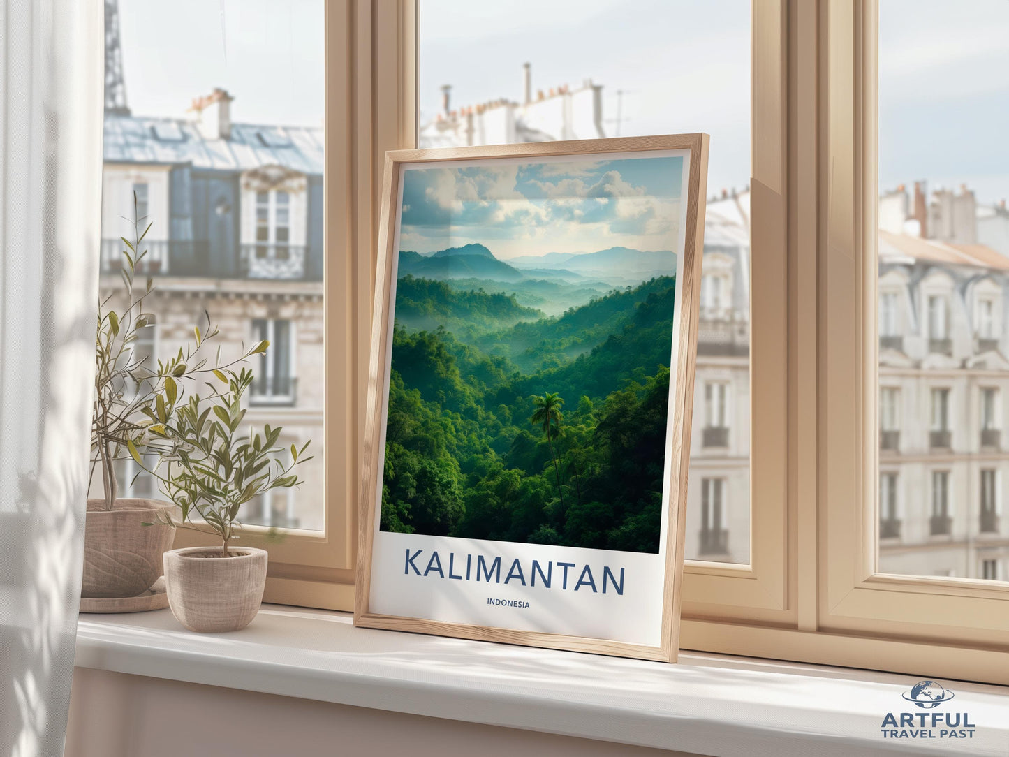 Kalimantan Poster - Indonesia Wall Art