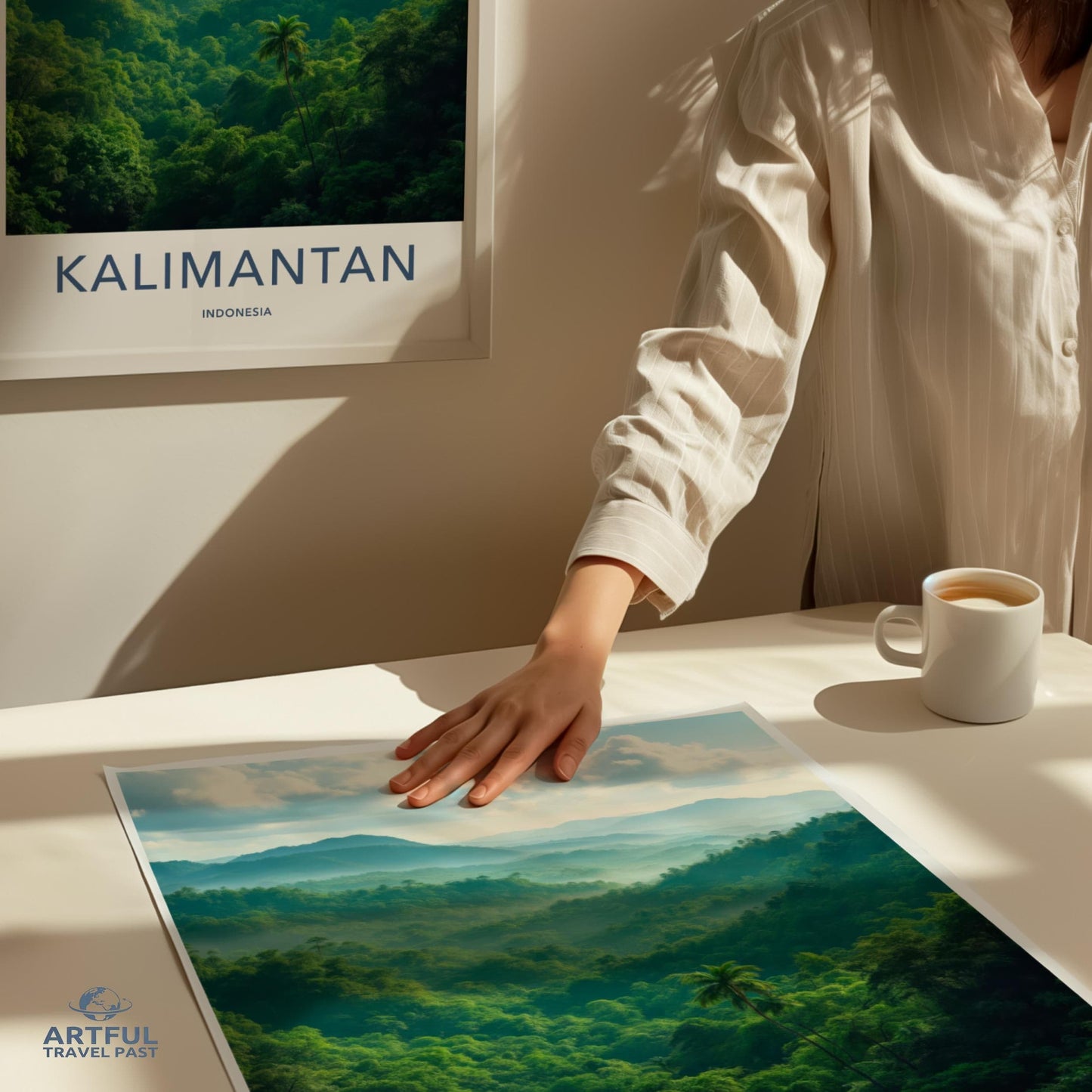 Kalimantan Poster - Indonesia Wall Art