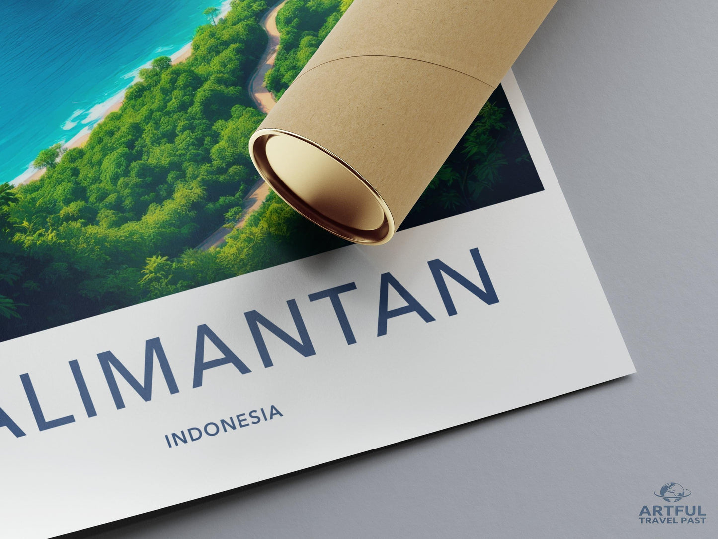 Kalimantan Poster - Indonesia Wall Art