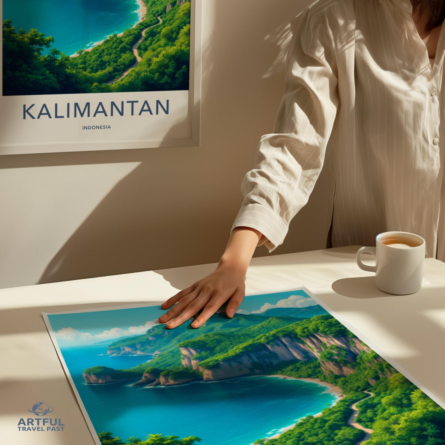 Kalimantan Poster - Indonesia Wall Art